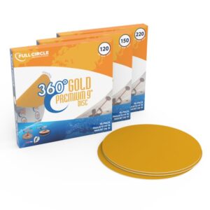 360 Gold Premium 9" Sanding Discs